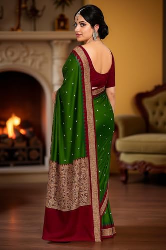 Image of NEW COLLECTION Women's Odisha Handloom Sambalpuri Pata Saree Temple Border Pasapalli Bomkai Buti Boyanika Design Saree Banarasi Soft Papa Silk Simple Ethnic Orissa Sari with Blouse Piece