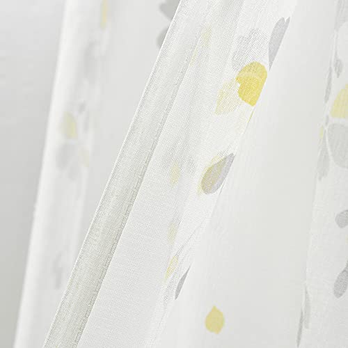 Rideaux transparens fleur pleureuse pour bloquer les regards - 6