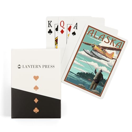 Baraja Poker Alaska, Pintura, 52 Cartas para Adultos