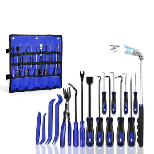 Outils à crochet de qualité supérieure BORDEAG pour extraire les cales de moulure automobile