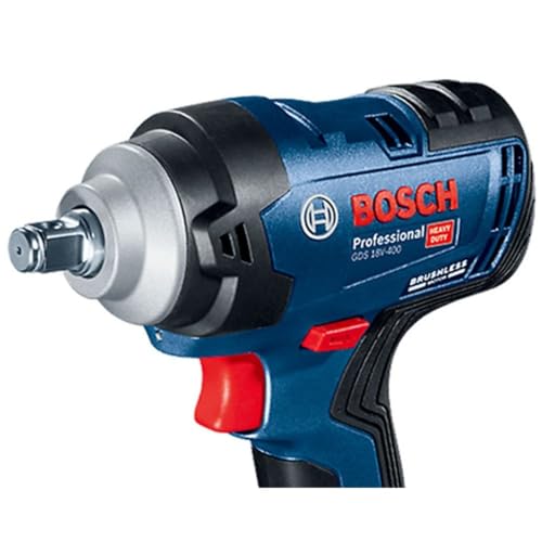 Bosch Chave de Impacto GDS 18V-400 18V em maleta Sem bateria