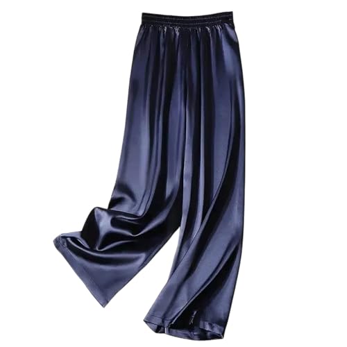 Pantalon soie large taille haute : la coupe fluide anti-serrage