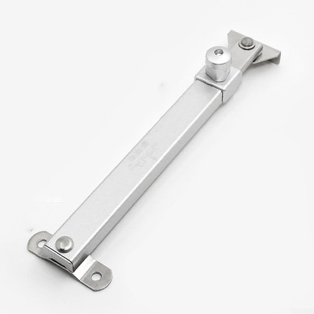 Stainless Steel and Aluminum Alloy Casement Latch Lock – Heavy Duty Stay Adjuster for Interior/Exterior Casement, 360mm Storm-Resistant(2#)