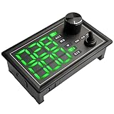 DC 5V-35V/10A PWM Electric Motor Speed Controller,5V/9V/12V/24V Adjustable Speed Regulator Generator,LED Frequency Regulator