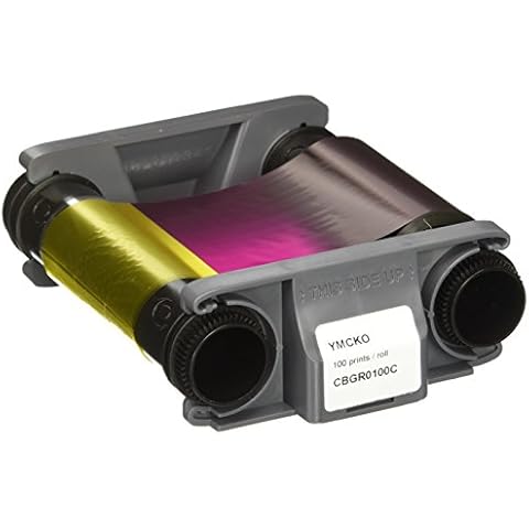 Evolis Badgy Color Ribbon for 100 Prints Badgy100 & Badgy200 (CBGR0100C) Cover