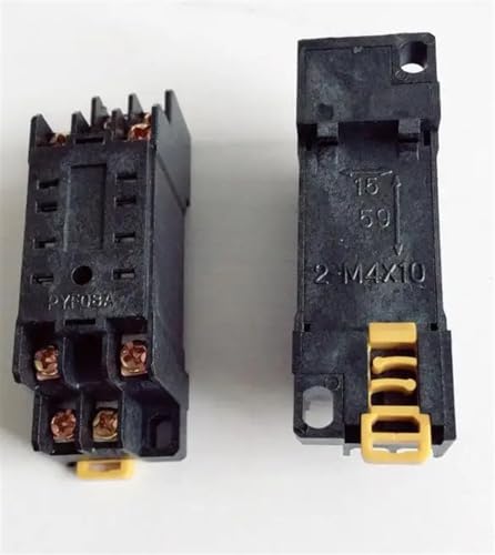 Relais intermédiaire PYF11A avec socle de connexion rail DIN pour automatisme