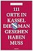 Produktbild 111 Orte in Kassel, die man gesehen haben muss: Reiseführer