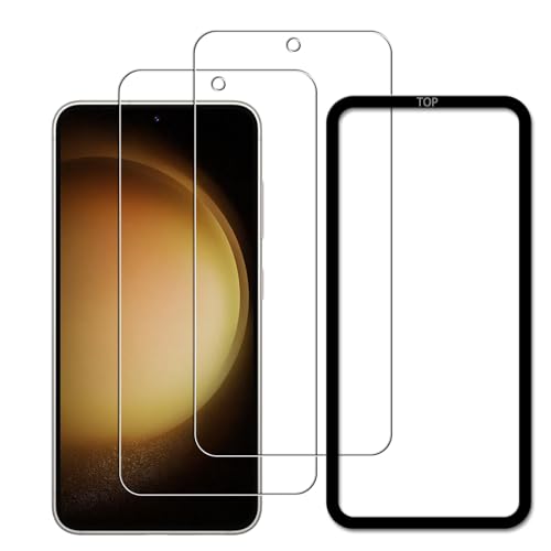 For Galaxy S23 FE KXtB tیtB YɎqfސ 9H \ʍdx KX Ϗ ʕیtB 2Zbg KChgt