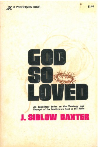 God So Loved B000WOO794 Book Cover