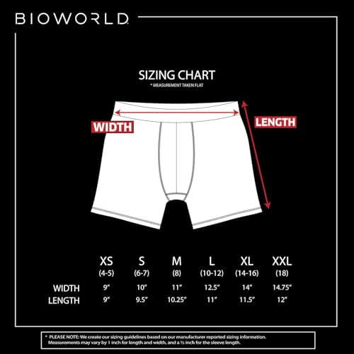 DC Comics Batman Boxers Bat Logo 5pk Boys Underwear Boxer Shorts2