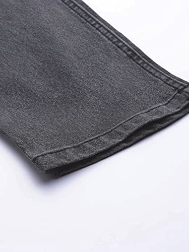 Image of Hubberholme Men's Stretchable Slim Fit Jeans - Casual Cotton Jeans for Men