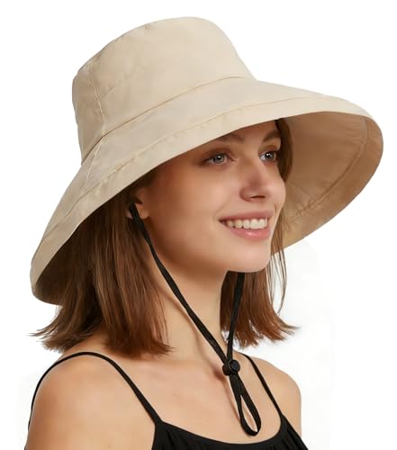 Sombrero de sol ancho para mujer