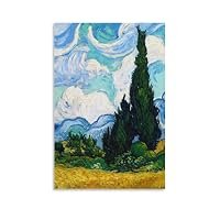 Amazon.co.jp: フィンセント・ファン・ゴッホ作品 『糸杉のある麦畑