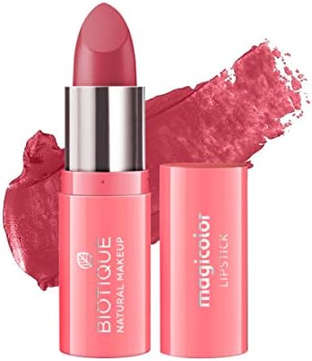 Biotique Natural Makeup Magicolor Lipstick, Twinkle Pink