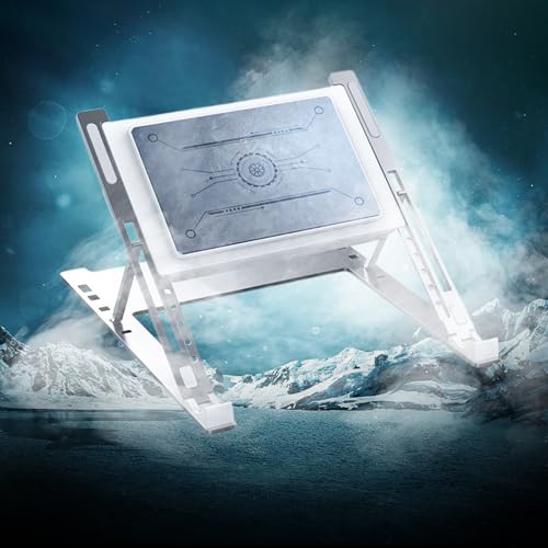 Almohadilla refrigerante para notebook con velocidad ajustable y diseño ergonómico miniatura 7