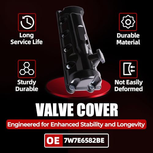 MITZONE Right Side Aluminum Valve Cover Kit Compatible with Ford E-150 E-250 F-150 Crown Victoria for Mercury Grand Marquis for Lincoln Town Car 4.6L V8 2006-2014 by MITZONE - Used condition - Image 4