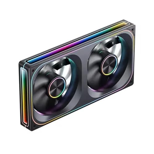 Ventilateur de châssis ZA-240B ARGB 5V PWM de 12cm pour refroidissement PC