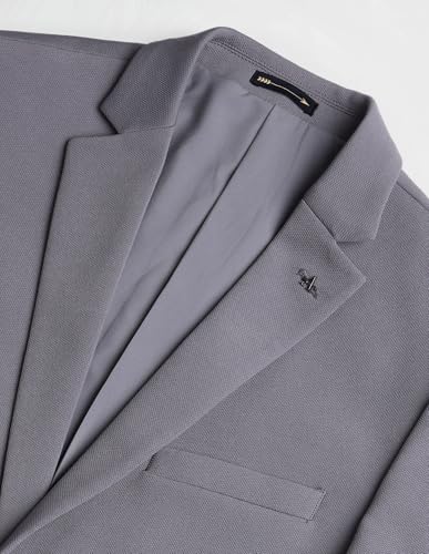 Image of Arrow Knitted Blazer for Men - Slim Fit, Button Closure Casual Blazer for Men