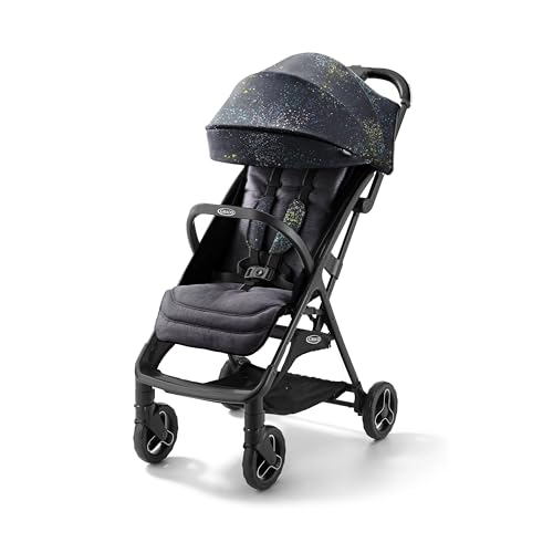 Graco Ready2Jet Compact Stroller Compact Travel Stroller with Automatic Fold Splatter Art