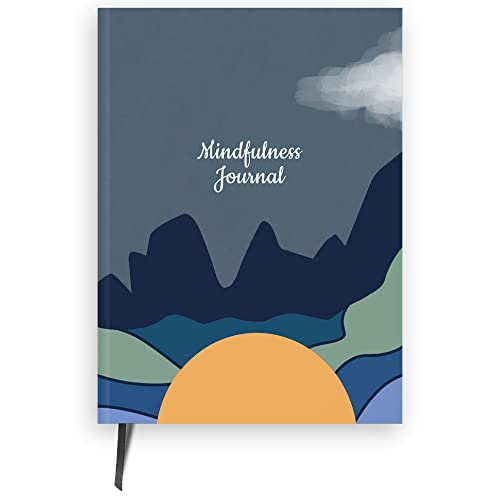 Mindfulness Journal & Diary: Practical A5 Hardback with Guide, Daily and Weekly Reflection Pages and Divider Ribbon