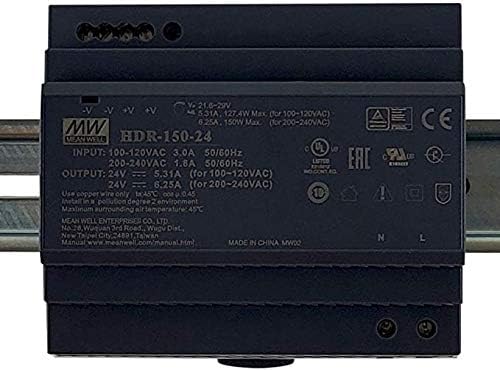 Meanwell HDR-150-48 Power Supply - 150W 48V 3.2A - Ultra Slim