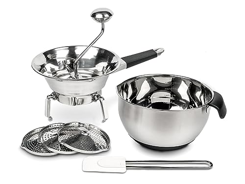 Feska FM-0021 Food Mill Stainless Steel cover