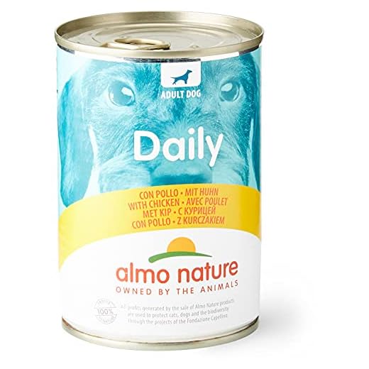 Almo Nature Dailymenu con Pollo Umido Cane Premium Confezione da 24 x 400 g