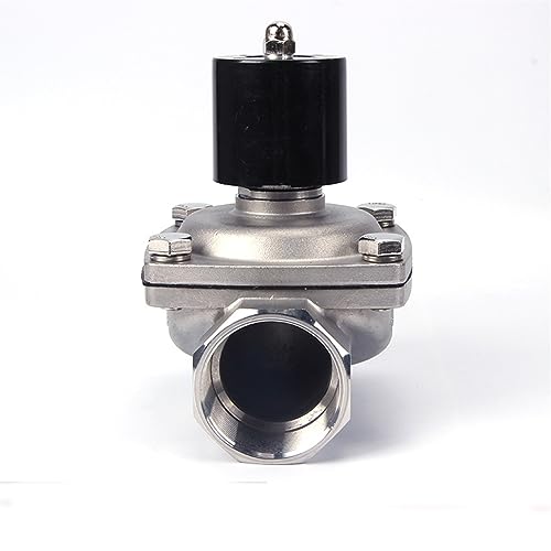 Électrovanne 24v DN32 en acier inoxydable basse pression avec membrane EPDM