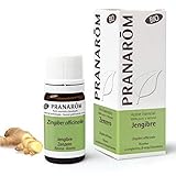 PranarÔM – Jengibre BIO – Aceite esencial quimiotipado – Tónico digestivo – 100% puro y natural – OECT – 5 ml
