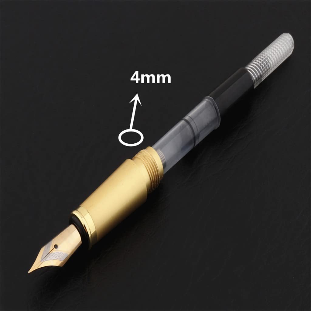 Stylo plume à pointe moyenne pour étudiant Noir
