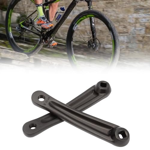 Swgaunc Brazo de manivela de bicicleta de 170 mm, 2 piezas de repuesto para bicicleta de montaña (i