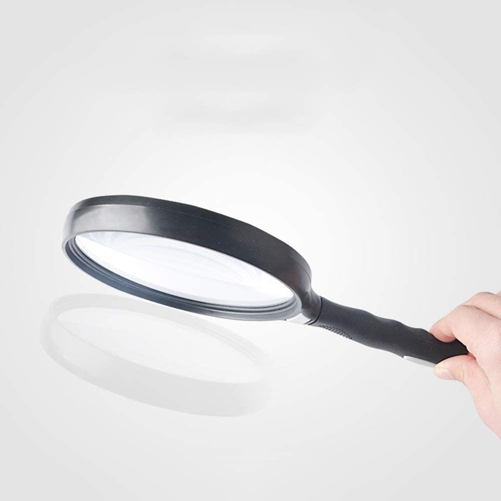 Lente d'Ingrandimento Gigante Portatile 3X, Lente Ottica da 125 mm per esperimenti di Lettura e osservazione di Piante.