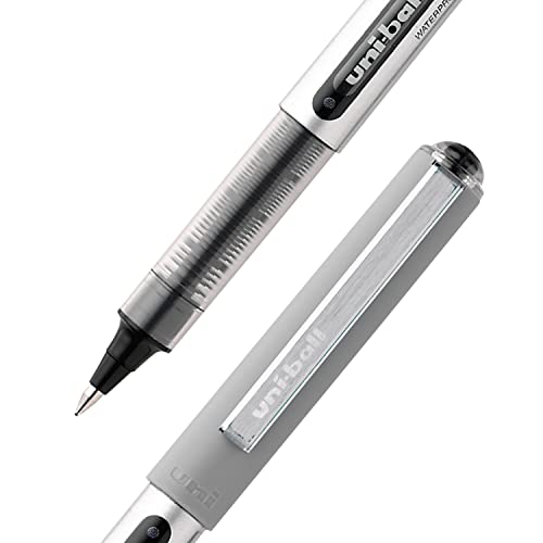 Uniball Vision Rollerball Pens With 0.7Mm Fine Point, Black, 4 Count #TOP3