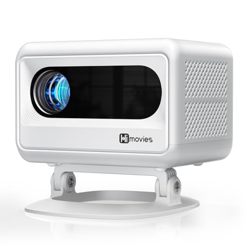 Image of 【Electric Focus & Native 1080P】VOPLLS 1080P Smart Projector with WiFi and Bluetooth, Auto Focus & Keystone Portable Outdoor Projector, VOPLLS 4K Support Home Movie Projector
