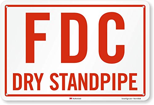Panneau FDC Dry Standpipe réfléchissant pour éviter les retards d'intervention incendie