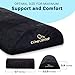 Comforthr Foot Rest Under Desk - Home & Office Essential Foot Stool Under Desk - Footrest for Desk to Relief Pain - Under Desk footrest - Travel Foot Rest Pillow - Removable Cover - Sponge Foam Core