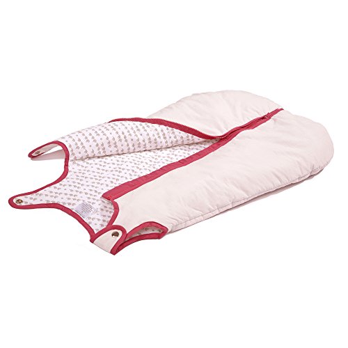 Image of Baby Deedee Sleep Nest Original - Baby Sleep Sack 2.5 TOG 18-36M Sweet Pink | Patented shoulder snaps and full-length zipper help make dressing and changes easier for cooler season routines
