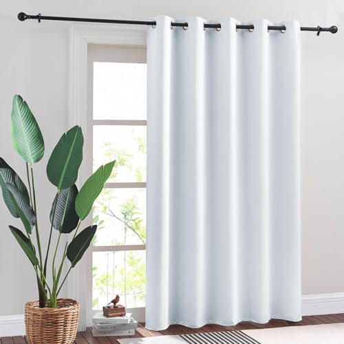 RYB HOME Privacy Curtain for Sliding Glass Doors Living Room Bedroom