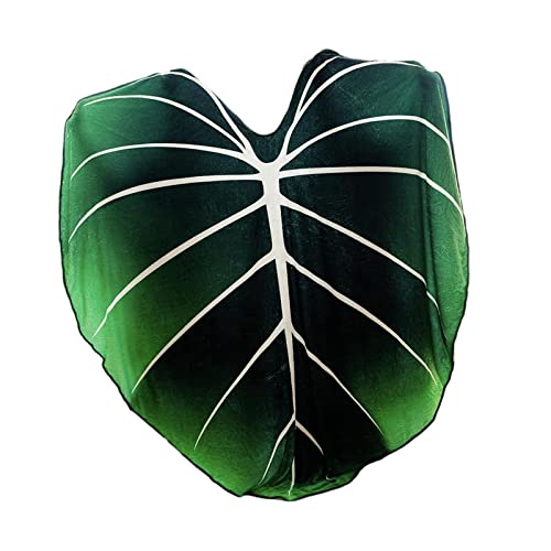 OUOULAJY Blad Deken Thicken Airconditioning deken Decoratief voor reizen Home