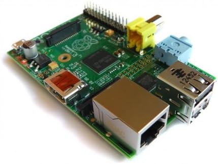 Raspberry Pi Model B Revision 2.0 (512 MB) Rillatech Bundle - 4GB SD Card (Preloaded with raspbian), 5V Power Supply, HDMI Cable, Ethernet Cable