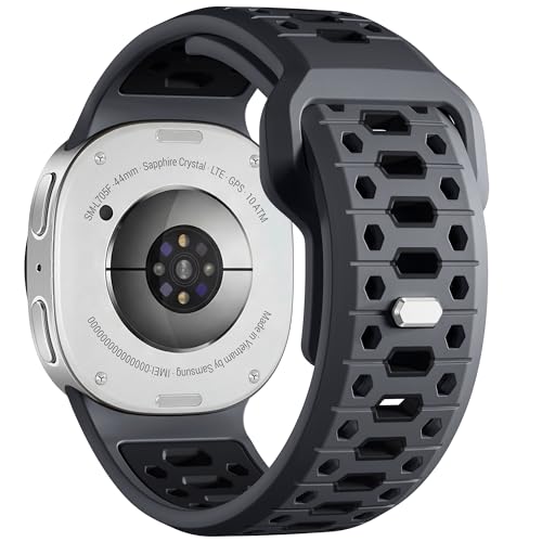 IMIVIO �V���R���X�|�[�c�o���h Galaxy Watch 8 �o���h 40mm 44mm Galaxy Watch 8 Classic�o���h 46mm�ɑΉ� �\�t�g�ŒʋC���̂���n�j�J�� ���Ԃ̂Ȃ������p�X�g���b�v Samsung Watch 8�p�o