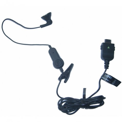 Pantech OEM Mono Headset Hands-Free Earphone Earpiece Original Single Earbud Wired Headphone with Microphone for AT&T Pantech Breeze 2 P2000 (II)