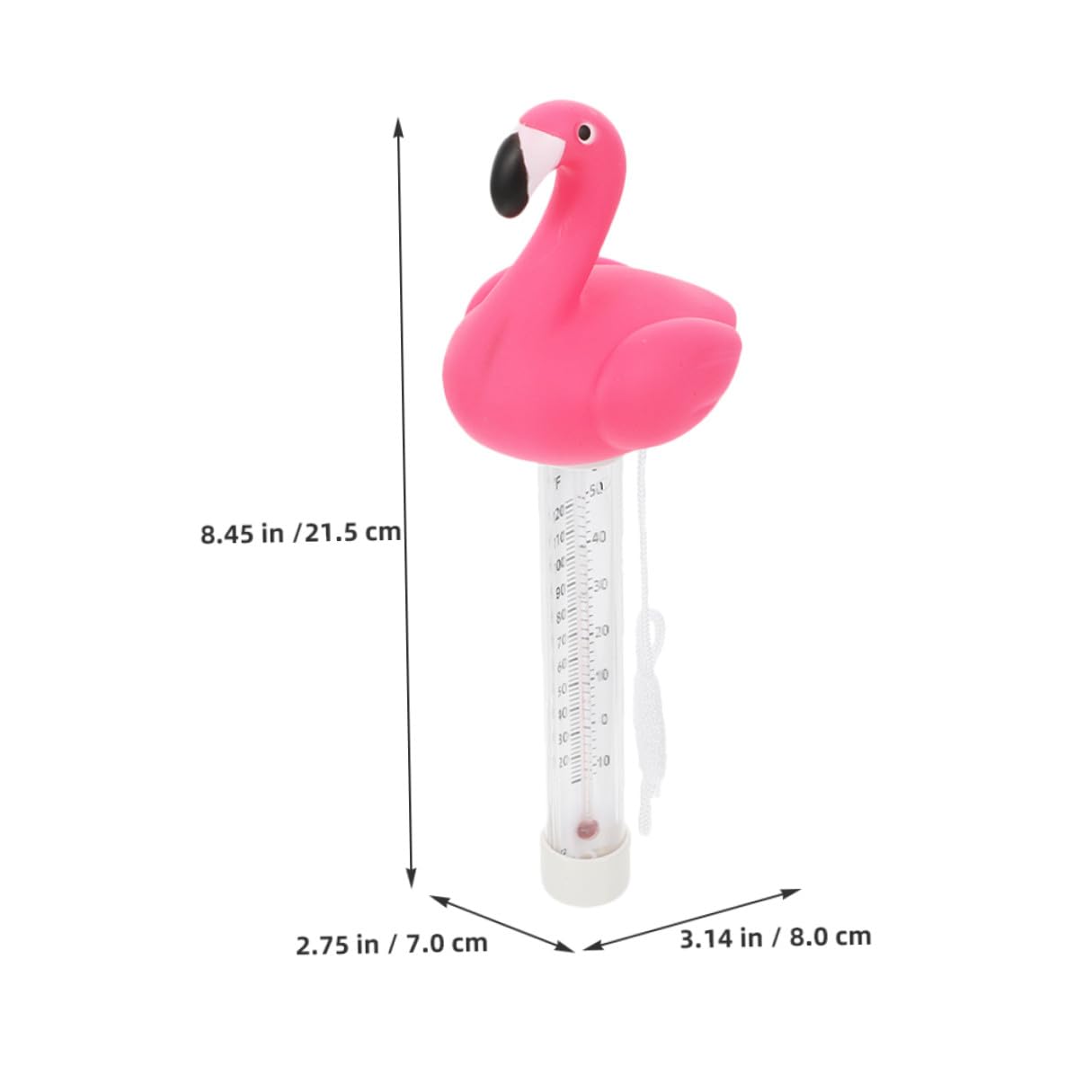 Artibetter Floating Pool Thermometer 2pcs, Waterproof Floating Water Temperature Measuring Tool for Hot Tubs, Ponds, and Swimming Pools, Sturdy Outdoor Bath Thermometer for Fishponds and Ice