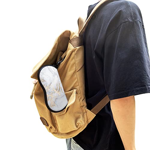 Image of Sunglasses Soft Case with Carabiner Ultra Light Neoprene Zipper Glasses Case