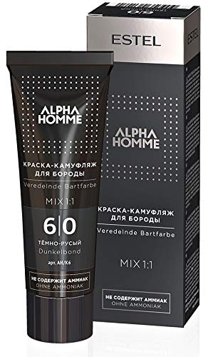 Amazon.com : Estel Professional Alpha Homme Beard Color, 40 ml./1.3 fl ...