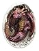 Atlantic Collectibles Ancient Mercury Red Dragon Hatchling Breaking Out Of Egg Shell Figurine Myth & Legends Collectible Statue Decor For Fantasy Lovers Game Of Thrones Khaleesi Mother of Dragons