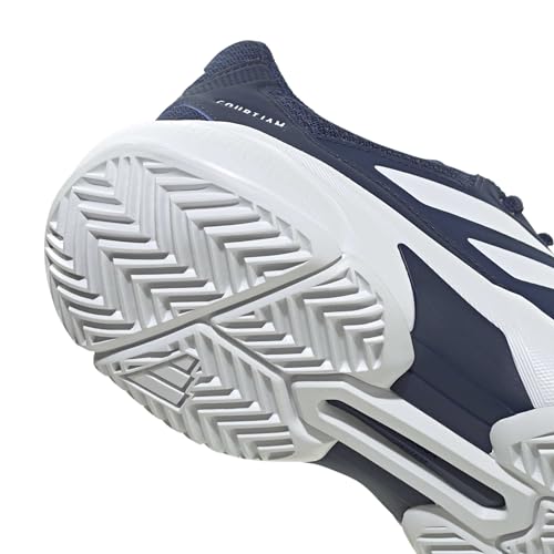Image of adidas Mens Courtjam Control 3 Tennis Sneakers Shoes - Blue