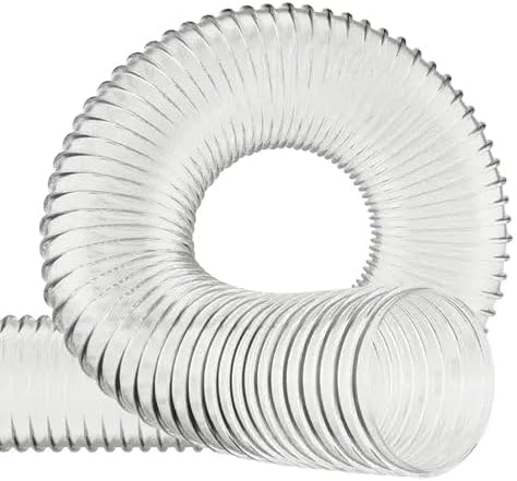 35mm (1 3/8 inch) - 2 Metre Flexible Ducting PVC Hose Dust & Fume Extraction, Woodworking Ventilation Hose