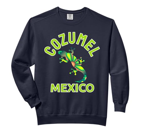 Cozumel Island Beach Vacation Lizard T-Shirt Comfort Colors Adult...