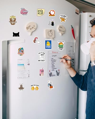 Set 16 Imanes Decorativos Divertidos para Refrigerador miniatura 3